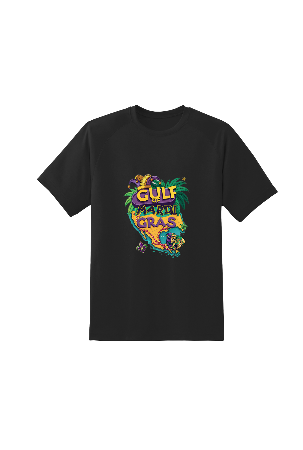 GULF of MARDI GRAS Short Sleeve Tee